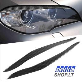 BMW X5 E70 Carbon priekinių žibintų apdaila